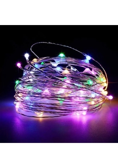 3 Metre Rgb Pilli Peri Led Pembe