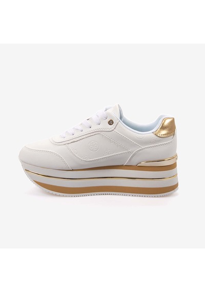 Guess Kadın Spor & Sneaker Ayakkabı Fljhn4ele12 Beyaz