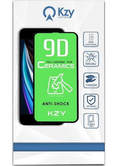 Apple Uyumlu iPhone Se 2020 Tam Kaplayan Seramik Nano Ekran Koruyucu Cam (487583385) 10 Tl Fark Ile Şeffaf Kılıf