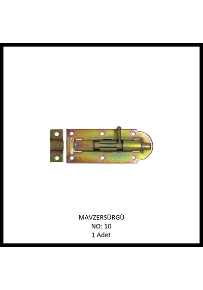 Mavzer Sürgü No: 10 Sarı