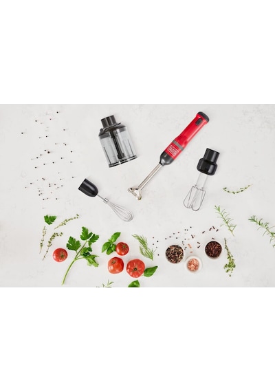 Black+Decker BCKM1014KR-QW Kitchen Wand Kablosuz Mikser & Blender Set