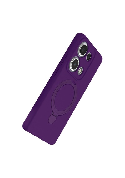 Redmi Note 13 Pro 4g Regal Magsafe Standlı Kapak - Derin Mor İtdark50403