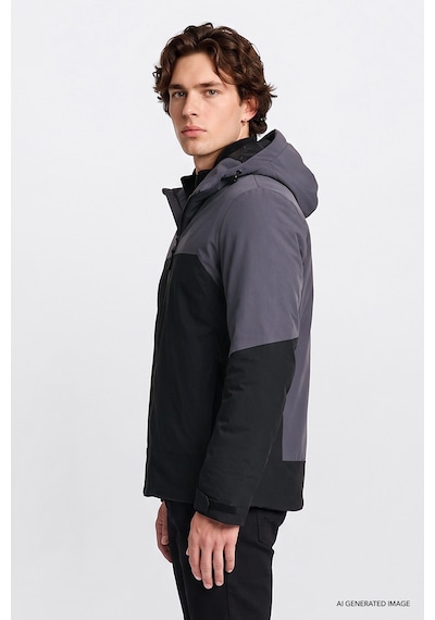 Lee Relaxed Fit Kapüşonlu Cepli Erkek Puffer Mont L2520257001 Siyah Lee Relaxed Fit Kapüşonlu Cepli Erkek Puffer Mont L2520257001 Siyah