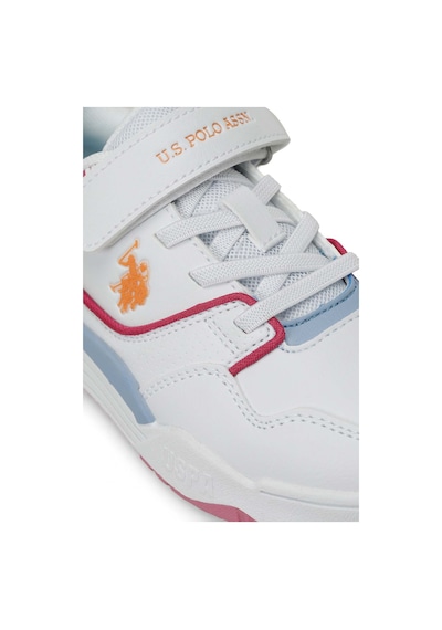 U.s. Polo Assn. Martell Jr 5fx Beyaz Kız Çocuk Sneaker Beyaz-turuncu Beyaz - Turuncu U.s. Polo Assn. Martell Jr 5fx Beyaz Kız Çocuk Sneaker Beyaz-turuncu Beyaz - Turuncu