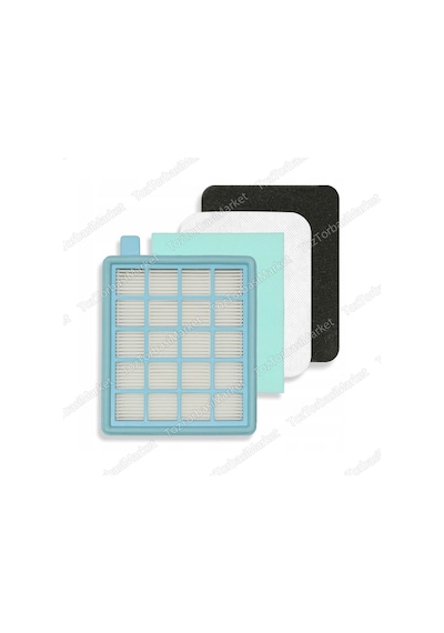 Philips Uyumlu Fc 8475 Powerpro Compact  Hepa Filtre Seti (347904596)