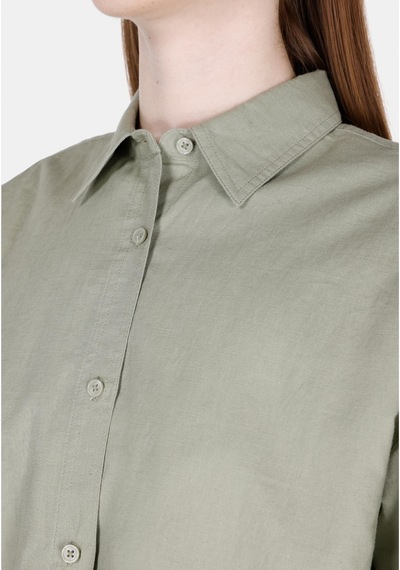 Colin's Colins Relaxed Fit Shirt Neck Düz Kadın Yeşil Uzun Kol Gömlek Cl1068538 Q1.v2 Sag Sage Yeşil Colin's Colins Relaxed Fit Shirt Neck Düz Kadın Yeşil Uzun Kol Gömlek Cl1068538 Q1.v2 Sag Sage Yeşil