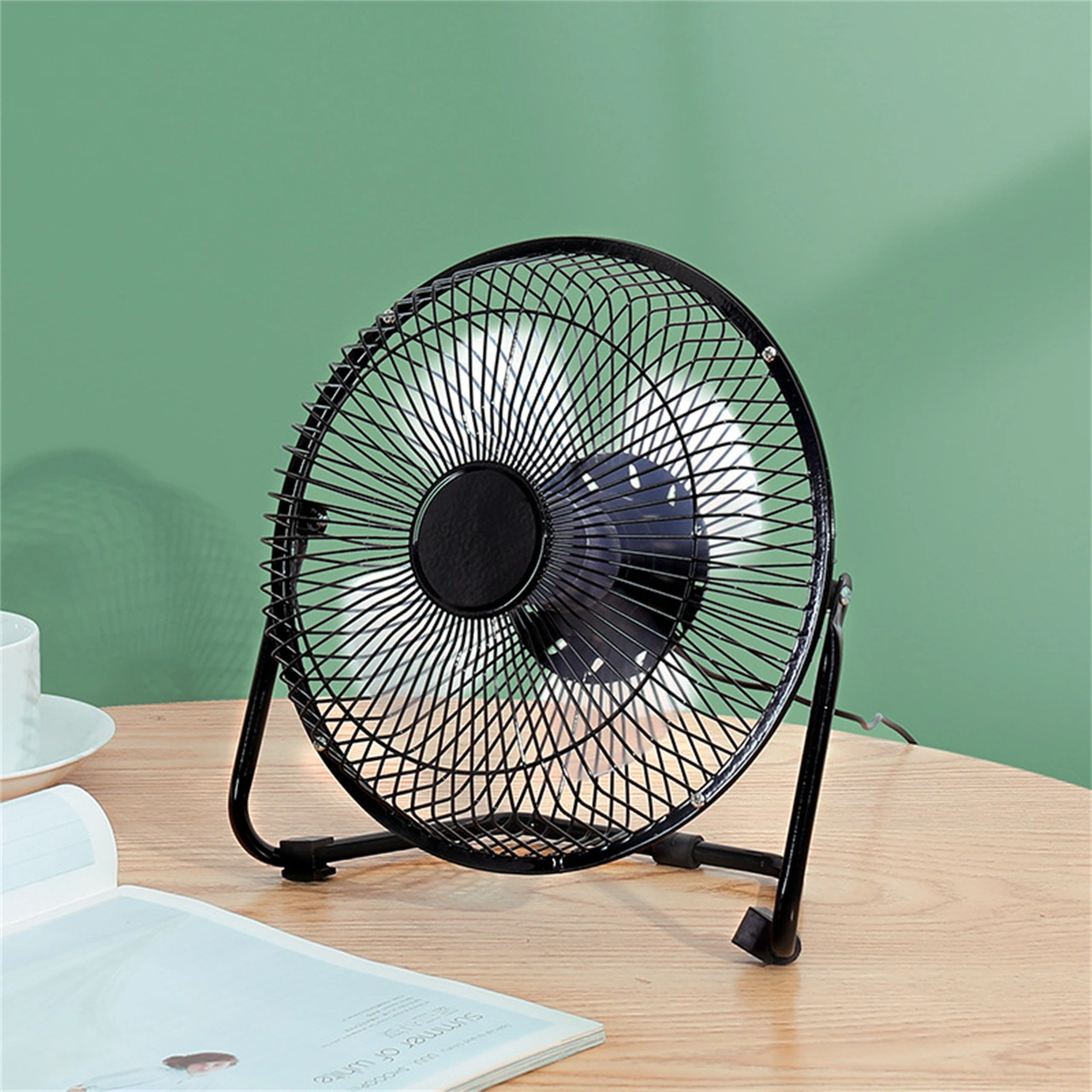 Moveevo Masaüstü Usb Metal Blades Fan - Ultra Sessiz 360 Ayarabilir Mini Soğutucu Siyah Moveevo Masaüstü Usb Metal Blades Fan - Ultra Sessiz 360 Ayarabilir Mini Soğutucu Siyah