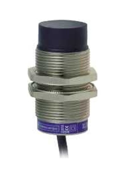 Xs2m30kp340 - Endüktif Sensör Xs2 M30 - U62,6mm - Pirinç - Sn15mm - 12..24vdc - Kablo 2m
