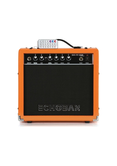 Echoban Ga15usb 15 Watt Turuncu Gitar Amfisi Usb