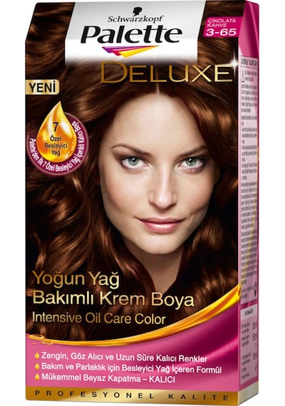 Palette Deluxe 3 - 65 Çikolata Kahve X 2 Adet Saç Boyası