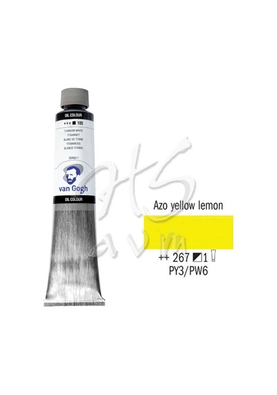 Van Gogh Yağlı Boya 200 ML Seri:1 No:267 Azo Yellow Lemon