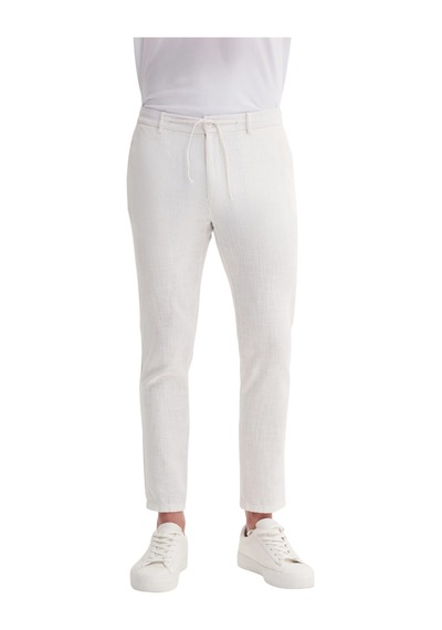Erkek Caz 0008 Jogger Pantolon Beyaz