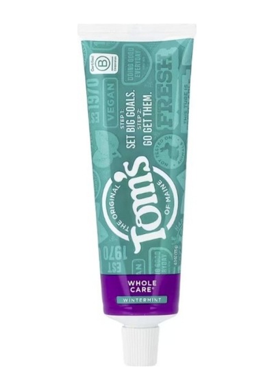 Natural Florürlü Diş Macunu Çürük Önleyici & Beyazlatma & Vegan Peppermint 113 G