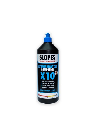 Slopes X10 Agresif Çizik Çıkarıcı Pasta 1lt