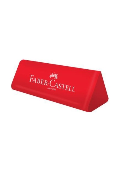 Faber-Castell Dust-Free Üçgen Kırmızı Silgi 20'Li 5130187236000