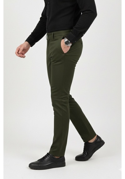 Deepsea Erkek Haki Modern Fit Likralı Kumaş Pantolon Günlük & Ofis Kullanımı 2602020 Haki Deepsea Erkek Haki Modern Fit Likralı Kumaş Pantolon Günlük & Ofis Kullanımı 2602020 Haki