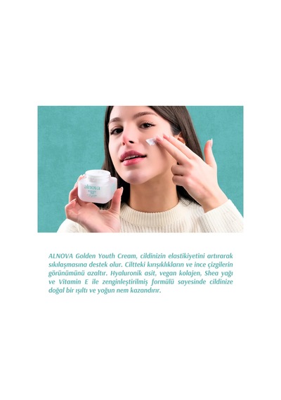 Hyaluronik Asit Içeren  Kremi - Golden Youth Cream
