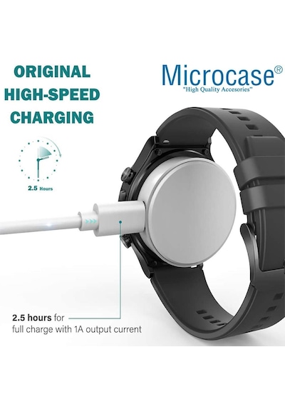 Microcase Huaweı Watch Gt Runner 2 İçin Ayrılabilen Tasarım Manyetik Şarj Kablosu - Al2815 Kablosuz Şarj