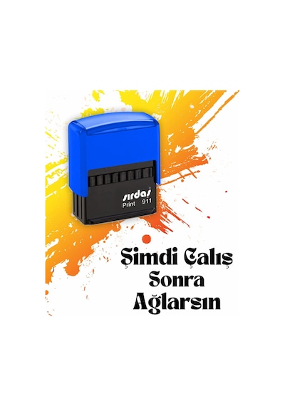 Şimdi Çalış Sonra Ağlarsın Özel Tasarım Siyah Kaşe Diğer
