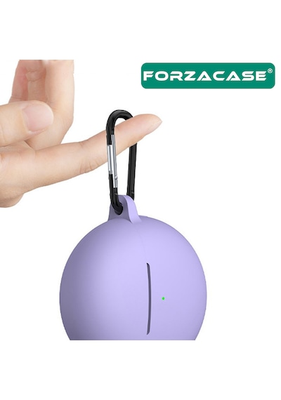 Forzacase Huawei Freebuds 7i İle Uyumlu Anahtar Askılıklı Bluetooth Kulaklık Kılıfı - Fc1134 Siyah