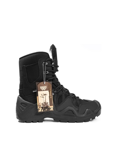 Warboots Nubuk Deri Waterproof-Siyah Çok Renkli