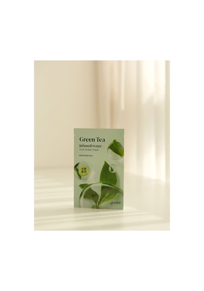 Hassas Ciltlere Özel Yeşil Çay İçeren Yaprak Maske Goodal Green Tea Infused Water Mild Sheet Mask