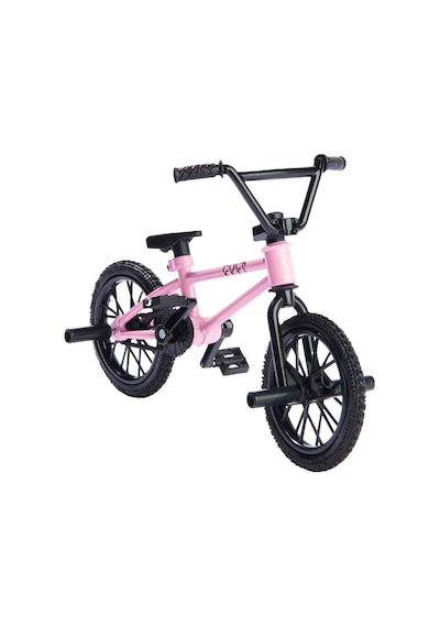 Tech Deck Bmx Bisikleti Cult Pembe Gerçek Metal Çerçeve Parmak Bisiklet Oyuncak Model 12