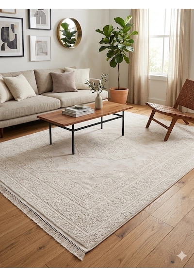 Padişah Halı 160x230 Santo Koleksiyonu 32840-060 Krem