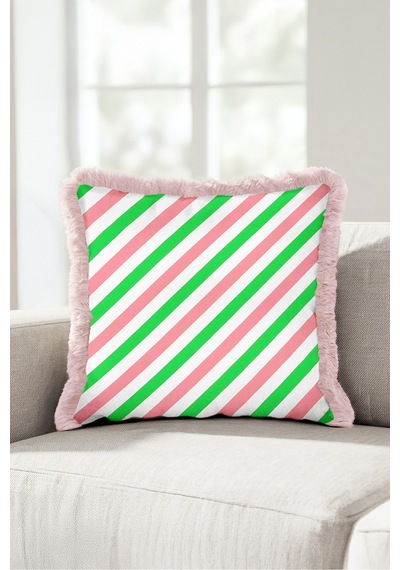 Çizgili Pastel Renk Modern Saçaklı Yastık Kılıfı-geometrik Yeşil Pembe Krem Püsküllü Kırlent Kılıfı Derin Atlas Ritüel Çizgili Pastel Renk Modern Saçaklı Yastık Kılıfı-geometrik Yeşil Pembe Krem Püsküllü Kırlent Kılıfı Derin Atlas Ritüel