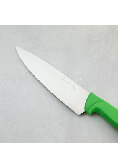 Aryıldız Noka Big Şef Bıçak Yeşil 19 Cm Renkli