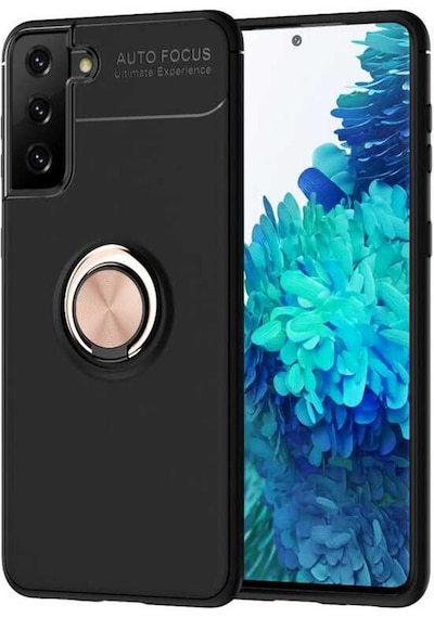 Samsung Uyumlu Galaxy S21 Kilif Yüzüklü Magnetli Ravel Case 392473439