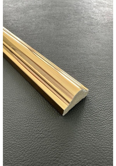 Diecor Dekoratif Polistren 1 Adet Gold-altın 2,5 Cm Duvar Çıtası Gold 2,5 Cm Model:xa251