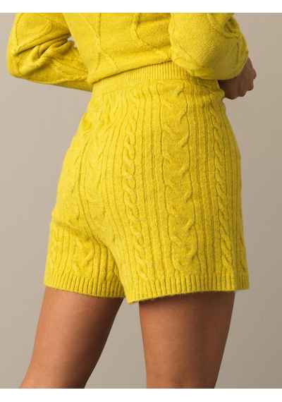 Xint Sarı Regular Fit Triko Şort 850855
