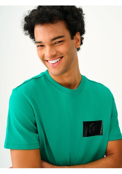LOFT Regular Fit Erkek Tshirt K.kol Lf2037357 Q1.v1 Yeşil