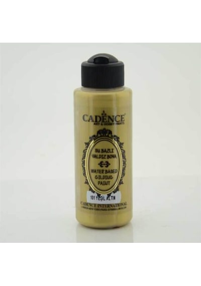 Su Bazlı Yaldız 120 ml. 101 Yeşil Altın