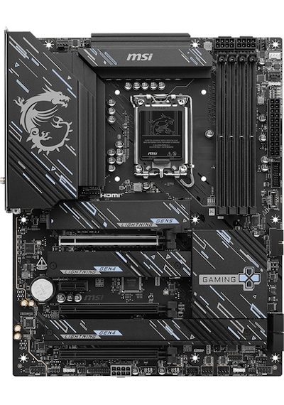 MSI Z890 Gaming Plus WIFI Intel Z890 9200 MHz (OC) DDR5 Soket 1851 ATX Anakart