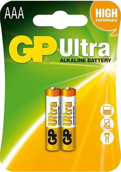 Gp 24au-2u2 Alkalin İnce Aaa Kalem Pil 2'li