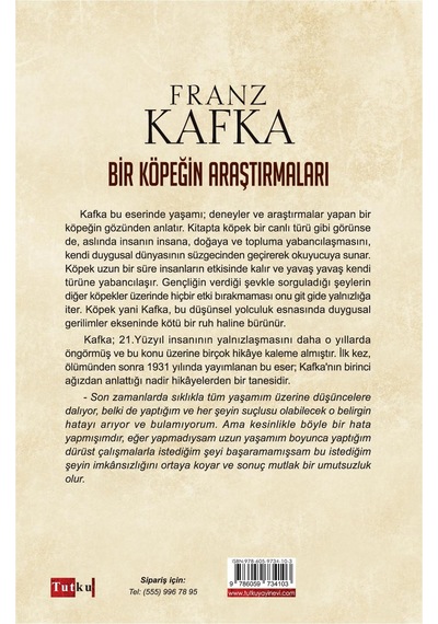 Bir Köpeğin   Araştırmaları