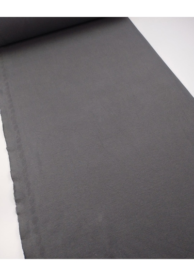 Koyu Gri Renkte Kaşkorse Ribana Kumaş Manşetlik & Yakalık En: 110cm-12345