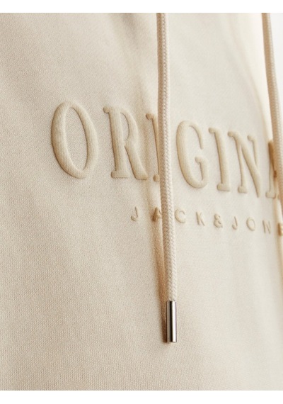 Jack&jones Jorfrederıksberg Sweat Hood Sn Gri