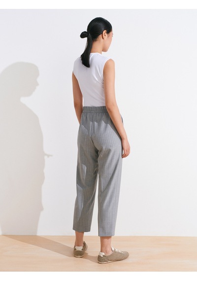 Dilvin 72142 Bağcıklı Jogger Pantolon-gri Gri