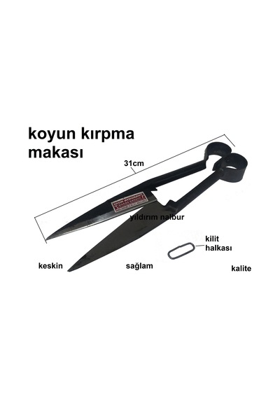 Koyun Kırpma Makası Koyun Traş Etme Makas