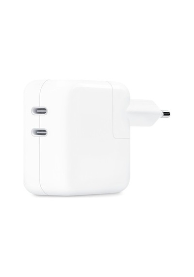 Çift Usb-c Bağlantı Noktası İle Güç Adaptörü, Beyaz
