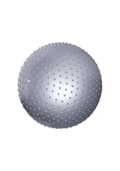 Dikenli Yoga Pilates Aeorobik Jimnastik Topu 65 Cm Gri, Tek Ebat, 01gri, Gri