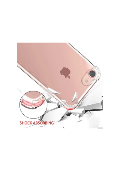 Apple Uyumlu iPhone 8 Plus Kilif Seffaf Nitro Anti Shock Kapak 389752252