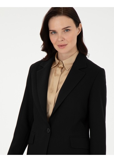 Pierre Cardin Kadın Siyah Ceket 50290392-vr046 Siyah