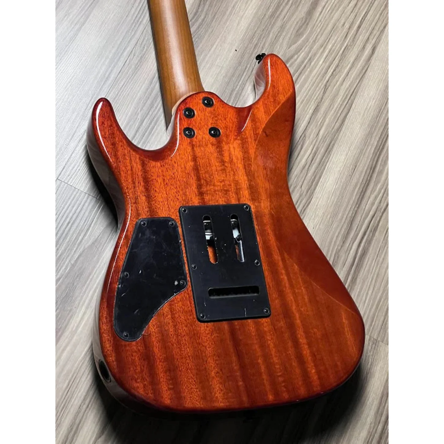 Soloking Ms-1 Custom 22 Hss With Ebony Fb İn Ocean Storm Double Wipeout Jescar W/gigbag