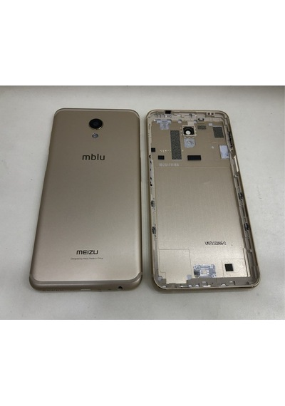 Meizu M6s M712h Kasa Arka Kapak Pil Kapağı - Mavi