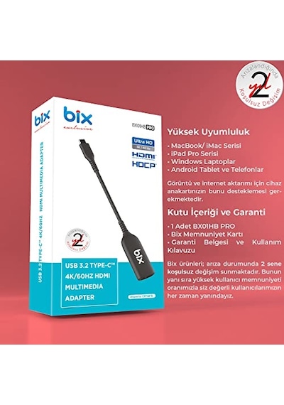 C Video Capture Kartı Uçlu Hdmı To Type-c Pc Bilgisayar Video Hdmı Aktarma Için Kullanılmaz