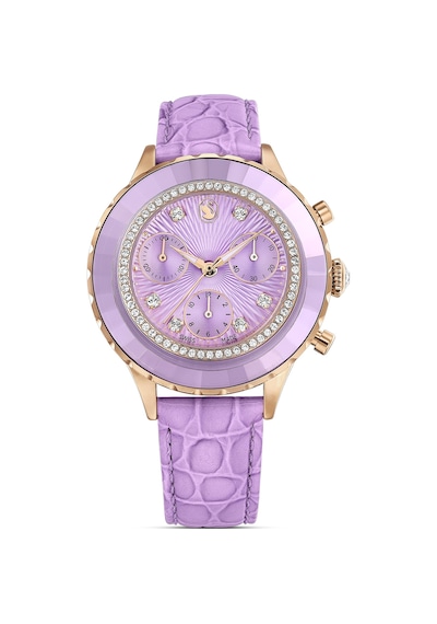 5690804 Swarovski Kol Saati Octea Chrono:ls Pur/pur/pro Metalik